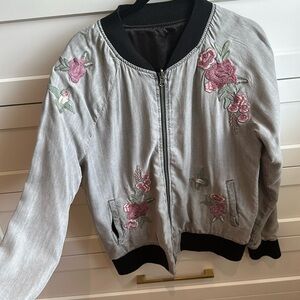 Réversible bomber style jacket